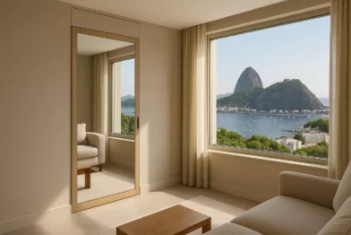 Armário Com Espelho Camuflado