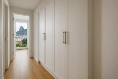 Armário Embutido Para Corredores Estreitos