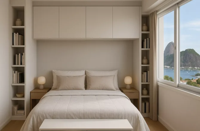 Armário Superior Para Cama Casal