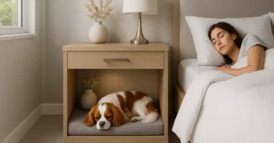 Cama Para Pet Embutida Com Nicho Decorativo