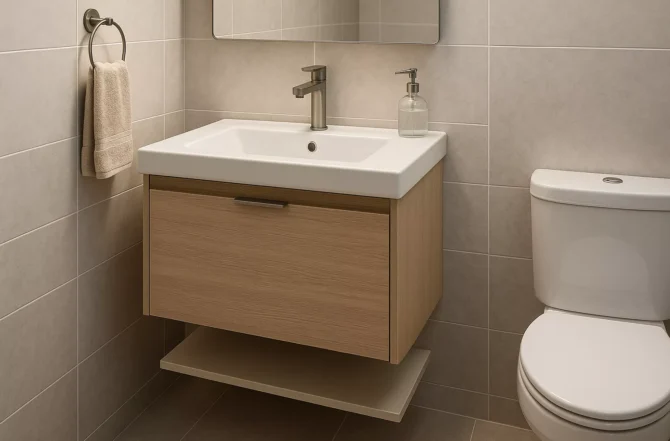 Gabinete Compacto Com Cuba Embutida