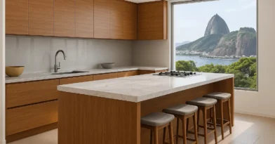 Ilha Gourmet Funcional Com Design Exclusivo