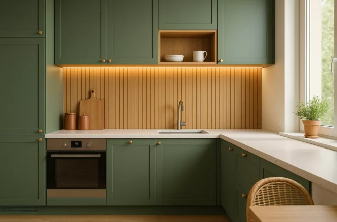 Painel Decorativo Para Cozinha Integrada