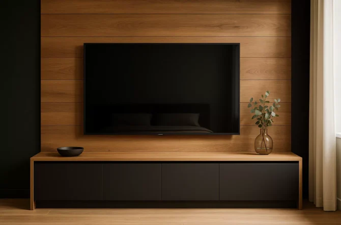 Painel Para TV Com Fiação Oculta