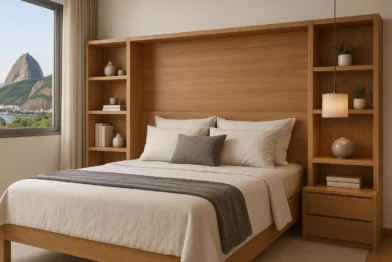 Prateleiras Laterais Para Cabeceira