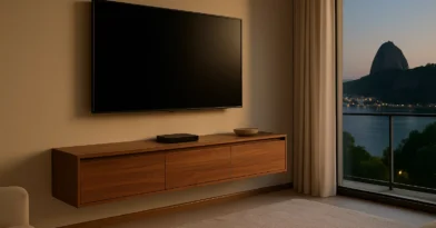 Rack Suspenso Com Gavetas Discretas