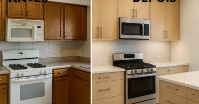 Reformulação de ambientes com móveis existentes